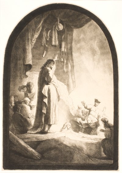 A ressurreição de Lázaro: a gravura de maiores dimensões de Rembrandt van Rijn
