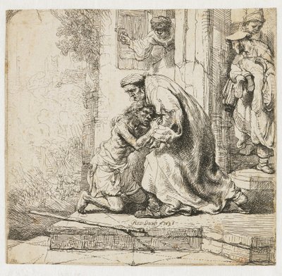 O regresso do filho pródigo de Rembrandt van Rijn