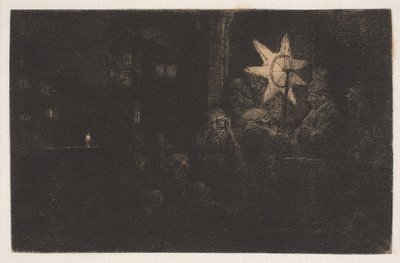 A estrela dos reis: uma peça noturna de Rembrandt van Rijn