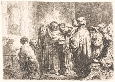 O dinheiro-tributo de Rembrandt van Rijn