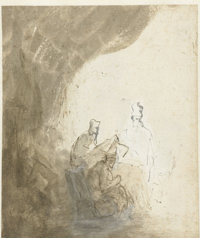 Três Escribas de Rembrandt van Rijn