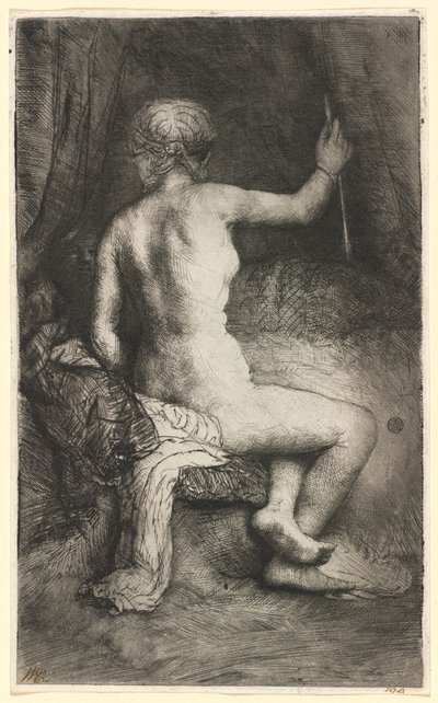 Mulher com a flecha de Rembrandt van Rijn