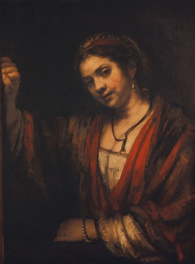 Retrato de Hendrickje Stoffels de Rembrandt van Rijn