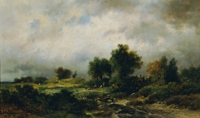 paisagem de verão de Remigius Adrianus van Haanen