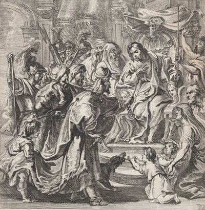 Cambises punindo o juiz injusto Sisamnes, ca. 1630-80., c. 1630-80. de Remoldus Eynhoudts