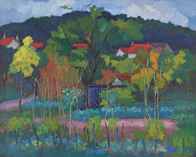 Os Jardins em Souppes-sur-Loing de René Fontayne