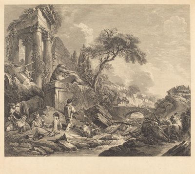 O pardal lésbico de René Gaillard after François Boucher