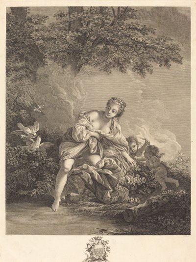 Vênus e amores de René Gaillard after François Boucher