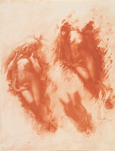 [Estudo em Laranja], 1903. de René Le Bègue