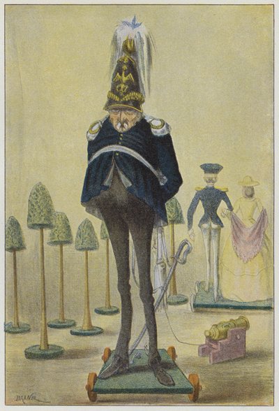 O coronel de artilharia de Renard Jules Draner