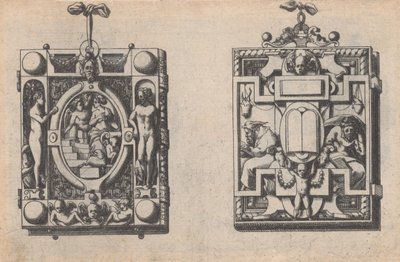 Projetos de joias e bijuterias, ca. 1600-1645. de Rene Boyvin