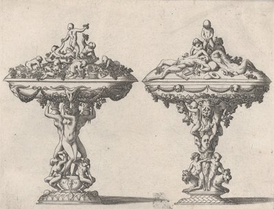 Duas Taças, século XVI-XVII. de Rene Boyvin