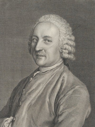 Retrato de Théodore Tronchin, 1782. de Rene Gaillard