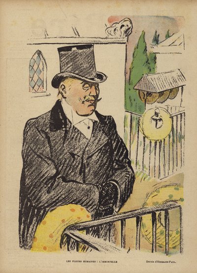 Ilustração para o riso de Rene George Hermann Paul