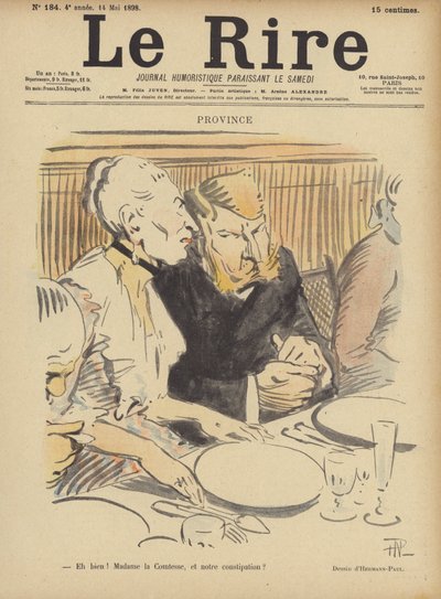 Ilustração para o riso de Rene George Hermann Paul