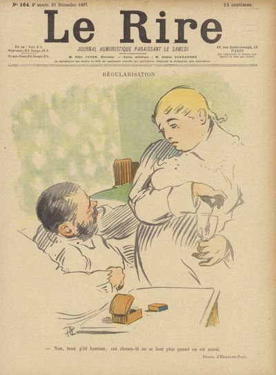 Ilustração para o riso de Rene George Hermann Paul