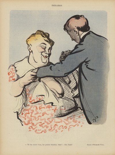 Ilustração para o riso de Rene George Hermann Paul
