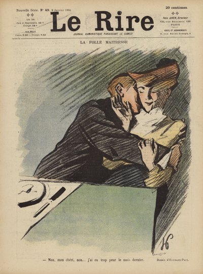 Ilustração para o riso de Rene George Hermann Paul