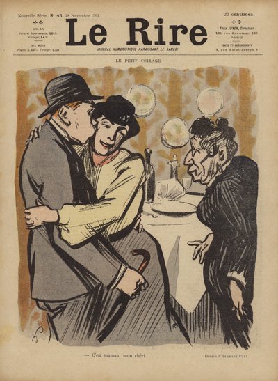 Ilustração para o riso de Rene George Hermann Paul