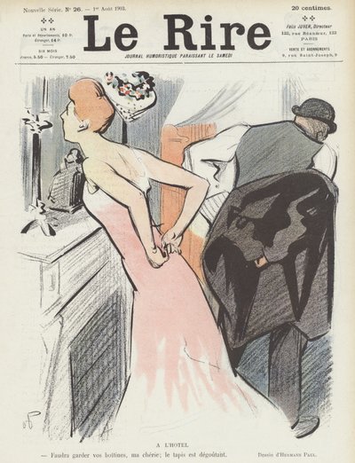 Ilustração para o riso de Rene George Hermann Paul