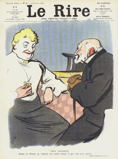 Ilustração para o riso de Rene George Hermann Paul