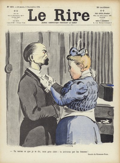 Ilustração para o riso de Rene George Hermann Paul