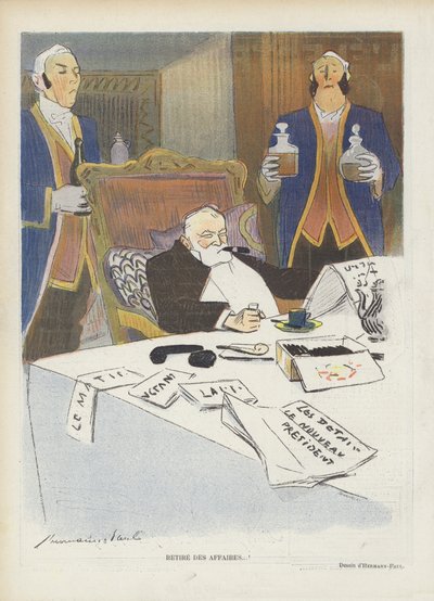 Ilustração para o riso de Rene George Hermann Paul