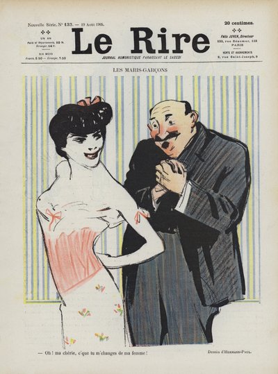 Ilustração para o riso de Rene George Hermann Paul