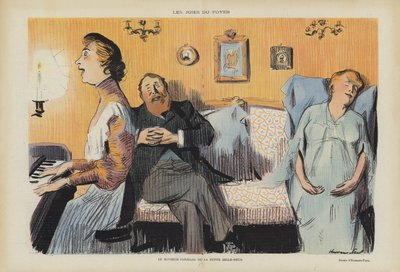 Ilustração para o riso de Rene George Hermann Paul