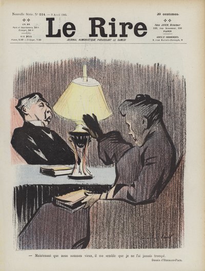 Ilustração para o riso de Rene George Hermann Paul