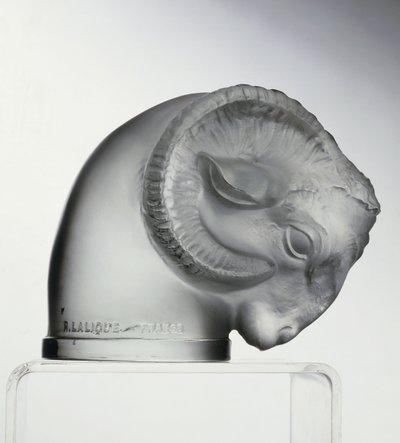 Cabeça de carneiro de Rene Jules Lalique