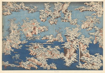 Sneeuwlandschap
Yuki no sansui (título sobre o objecto) de Renshi
