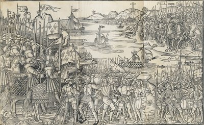 Ilustração de A Viagem à Terra Santa de Bernhard von Breidenb de Reuwich