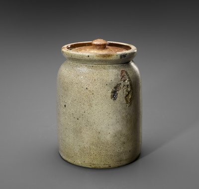 Jarro, c. 1920-1935 (grés salgado) de Rhonesboro Pottery Company (attr.to)