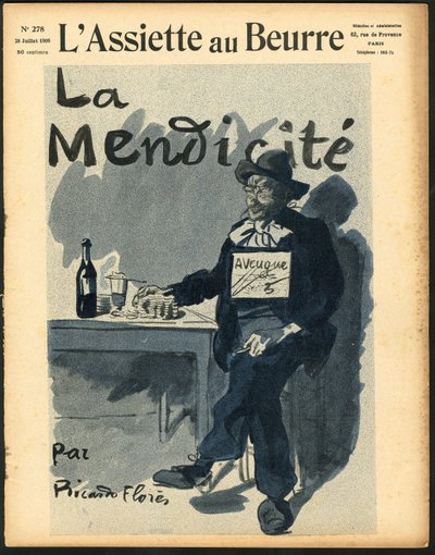Capa do "The Butter Plate", número 278, Satirical in Colors de Ricardo Flores