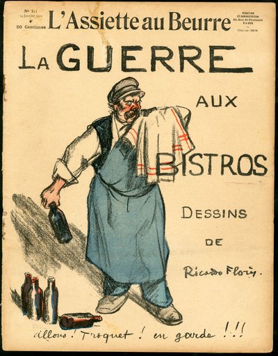 Capa do "The Butter Plate", número 511, Satirique en Colours de Ricardo Flores