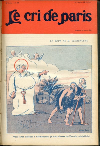 Capa do "The Cree of Paris" (O Córrego de Paris) de Ricardo Flores