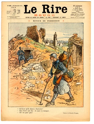 Capa de "The Red Laughter", Satirical in Colors de Ricardo Flores