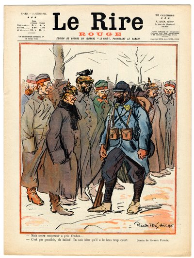 Capa de "The Red Laughter", Satirical in Colors de Ricardo Flores