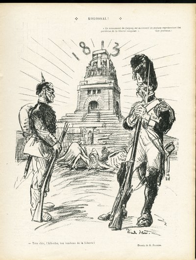 Ilustração de Ricardo Flores (1878-1918) em Le Lire de Ricardo Flores