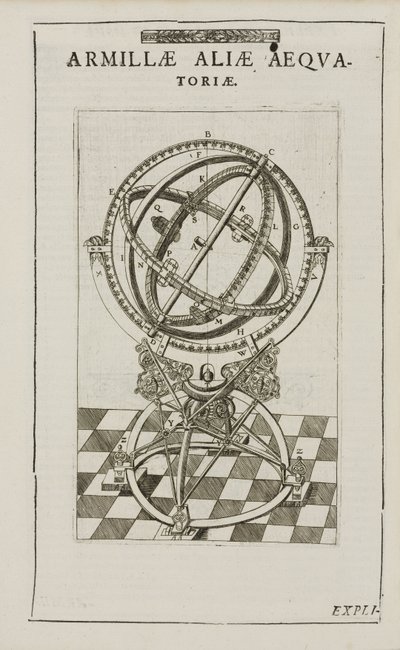 Esfera armilar equatorial de Tycho Brahe, c 1580 de John Pardon
