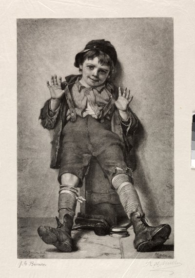 Estou Perfeitamente Feliz, 1886. de Richard Alexander Muller