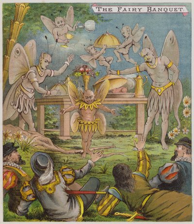 Ilustração para The Tempest (chromolitho) de Richard Andre