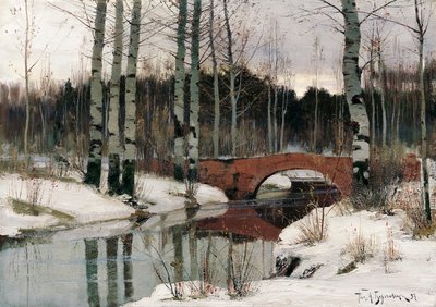 Thaw in Gatchina