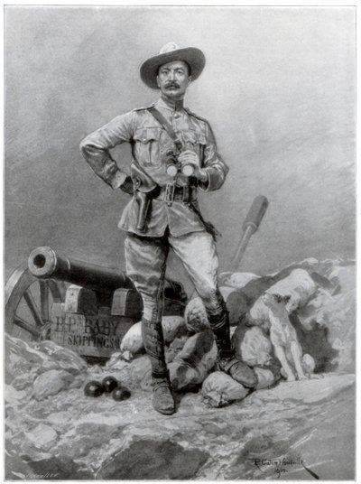 General major Robert Baden Powell 1857-1941, 1900. de Richard Caton II Woodville