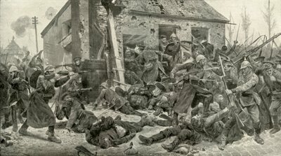 A tomada de Landrecies, 1919. de Richard Caton II Woodville