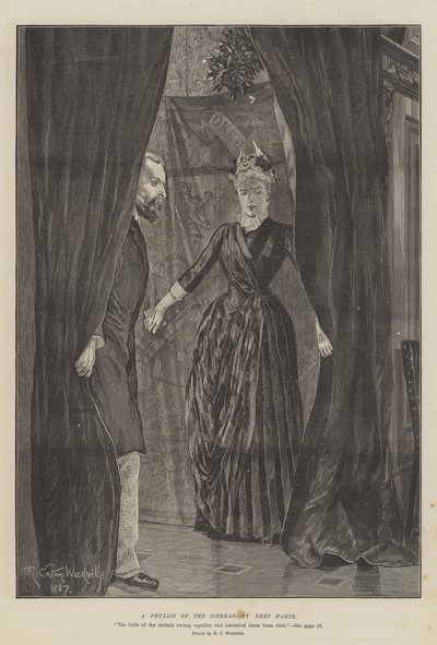 Uma Phyllis das Serras, de Bret Harte de Richard Caton Woodville junior