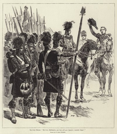 Batalhas do Exército Britânico, Corunha de Richard Caton Woodville junior