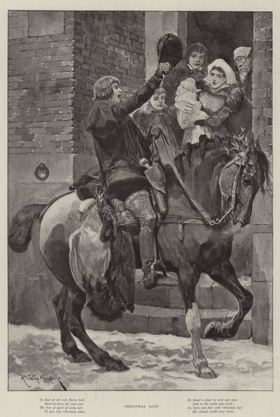 Saque de Natal de Richard Caton Woodville junior