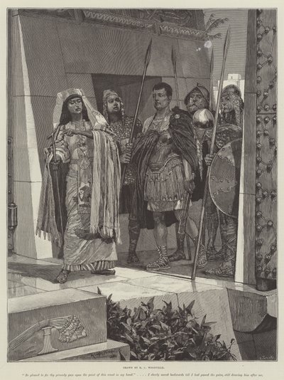 Cleópatra, por H Rider Haggard de Richard Caton Woodville junior